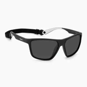 Okulary przeciwsłoneczne męskie Polaroid PLD 7040/S black grey/grey polarized