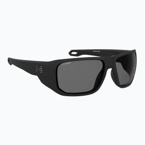 Okulary przeciwsłoneczne męskie Under Armour Attack MD S3 matte black/grey polarized oleophobic