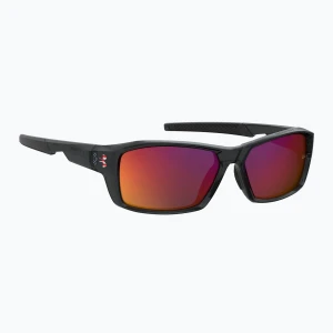 Okulary przeciwsłoneczne męskie Under Armour Fanatical S3 black crystal/grey infrared