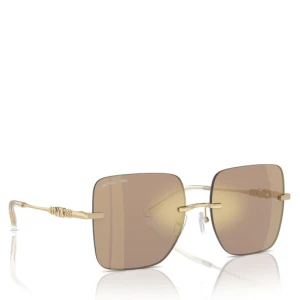 Okulary przeciwsłoneczne Michael Kors Québec 0MK1150 10145A Złoty