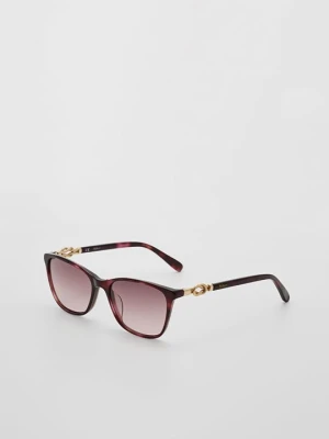 Okulary przeciwsłoneczne Mulberry jagodowy