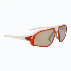 Okulary przeciwsłoneczne Nike Flyfree E matte clear / road tint / clear Pomarańczowy