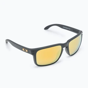 Okulary przeciwsłoneczne Oakley Holbrook XL matte black/prizm 24k polarized
