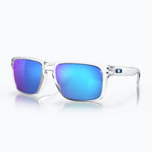 Okulary przeciwsłoneczne Oakley Holbrook XL polished clear/prizm sapphr irid polar