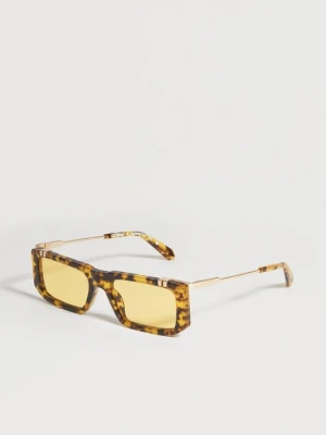 Okulary przeciwsłoneczne Off White brązowy