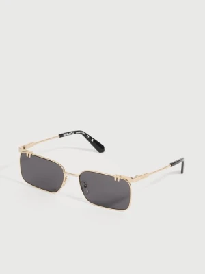 Okulary przeciwsłoneczne Off White złoty