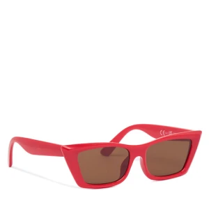 Okulary przeciwsłoneczne Pieces Pctrine Sunglass Box 175942 Czerwony