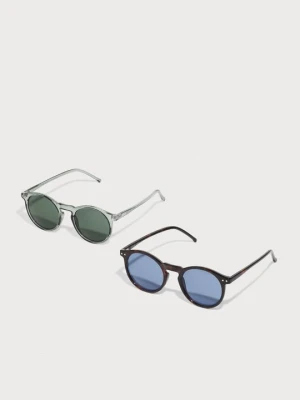 Okulary przeciwsłoneczne Pier One By Zalando brązowy