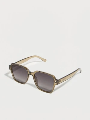 Okulary przeciwsłoneczne Pier One By Zalando zielony