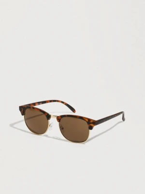 Okulary przeciwsłoneczne Pier One By Zalando złoty