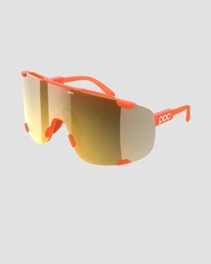Okulary Przeciwsłoneczne Poc Devour Pomarańczowe Z Soczewkami Clarity Road/partly Sunny Gold