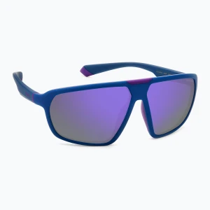 Okulary przeciwsłoneczne Polaroid PLD 2142/S semi matt blue violet azure/violet mirror polarized