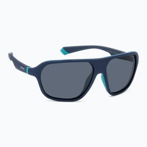 Okulary przeciwsłoneczne Polaroid PLD 2152/S matte blue/blue polarized
