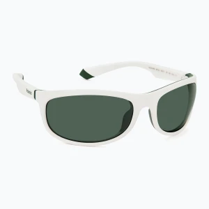 Okulary przeciwsłoneczne Polaroid PLD 2154/S matte white/green polarized