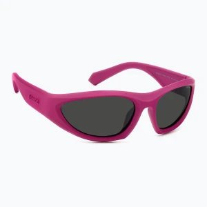 Okulary przeciwsłoneczne Polaroid PLD 2165/S matte fuchsia/grey polarized