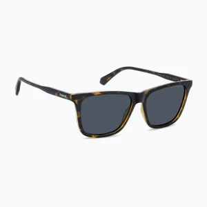 Okulary przeciwsłoneczne Polaroid PLD 4190 / S havana / blue polarized Czarny