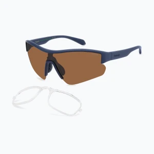 Okulary przeciwsłoneczne Polaroid PLD 7061/CI/S matte blue/copper polarized