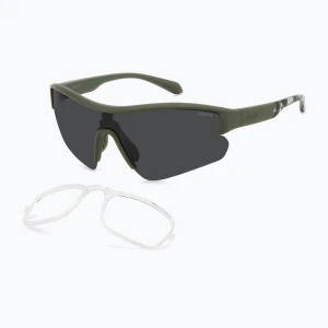 Okulary przeciwsłoneczne Polaroid PLD 7061/CI/S matte green/grey polarized