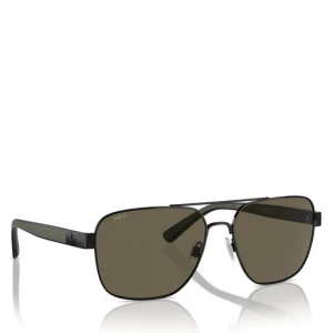 Okulary przeciwsłoneczne Polo Ralph Lauren 0PH3154 9258/3 Czarny