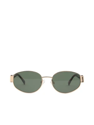 Okulary przeciwsłoneczne PULL&BEAR złoty