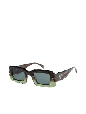 Okulary przeciwsłoneczne Quiksilver zielony