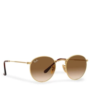 Okulary przeciwsłoneczne Ray-Ban 0RB3447 001/51 Złoty