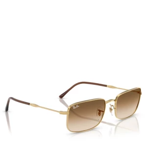 Okulary przeciwsłoneczne Ray-Ban 0RB3746 001/5156 Złoty