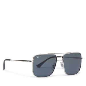Okulary przeciwsłoneczne Ray-Ban 0RB3758 003/81 Srebrny
