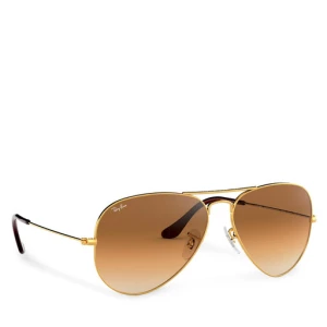 Okulary przeciwsłoneczne Ray-Ban Aviator Large Metal 0RB3025 001/51 Złoty