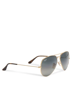 Okulary przeciwsłoneczne Ray-Ban Aviator Large Metal 0RB3025 181/71 Złoty