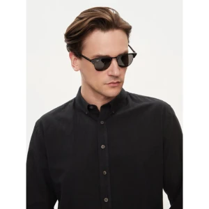 Okulary przeciwsłoneczne Ray-Ban Clubmaster 0RB3016 1305B1 Czarny