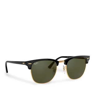 Okulary przeciwsłoneczne Ray-Ban Clubmaster 0RB3016 W0365 Czarny