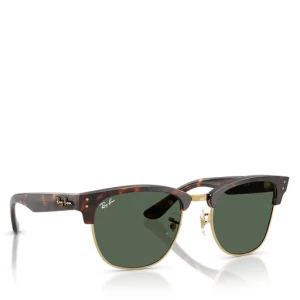 Okulary przeciwsłoneczne Ray-Ban Clubmaster Reverse 0RBR0504S 1359VR51 Brązowy