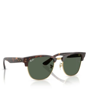 Okulary przeciwsłoneczne Ray-Ban Clubmaster Reverse 0RBR0504S 1359VR54 Brązowy