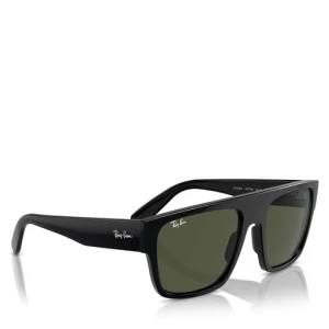 Okulary przeciwsłoneczne Ray-Ban Drifter 0RB0360S 901/31 Black/Green