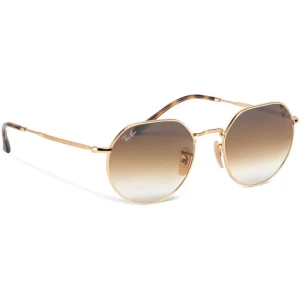 Okulary przeciwsłoneczne Ray-Ban Jack 0RB3565 001/51 Złoty