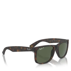 Okulary przeciwsłoneczne Ray-Ban Justin 0RB4165 865/9A Brązowy