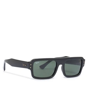 Okulary przeciwsłoneczne Ray-Ban Lukas 0RB4454 667731 Czarny
