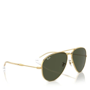 Okulary przeciwsłoneczne Ray-Ban Old Aviator 0RB3825 001/31 Złoty