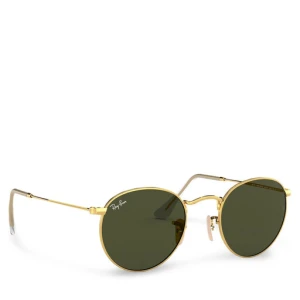 Okulary przeciwsłoneczne Ray-Ban Round Metal 0RB3447 001 Złoty