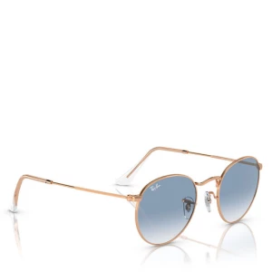 Okulary przeciwsłoneczne Ray-Ban Round Metal 0RB3447 92023F Złoty