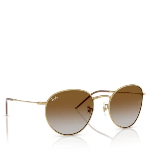 Okulary przeciwsłoneczne Ray-Ban Round Reverse 0RBR0103S 001/CB53 Złoty