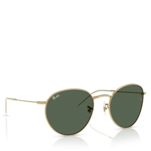 Okulary przeciwsłoneczne Ray-Ban Round Reverse 0RBR0103S 001/VR53 Złoty