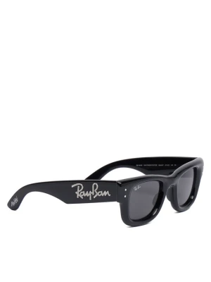 Okulary przeciwsłoneczne Ray-Ban Wayfarer Puffer 0RB4940B Niebieski