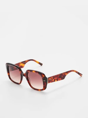 Okulary przeciwsłoneczne Ted Baker brązowy