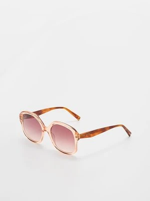 Okulary przeciwsłoneczne Ted Baker jasnoróżowy
