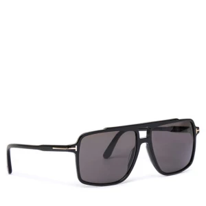 Okulary przeciwsłoneczne Tom Ford Kemp FT1177 01A Czarny
