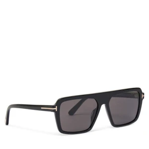 Okulary przeciwsłoneczne Tom Ford Vincent FT1176 01A Czarny