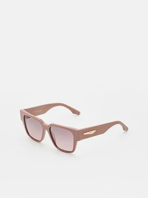 Okulary przeciwsłoneczne Trussardi jasnoróżowy
