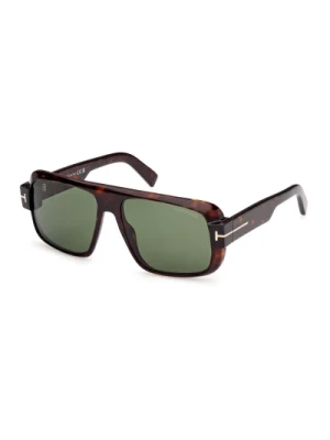 Okulary Przeciwsłoneczne Turner Czarno/Zielone Tom Ford